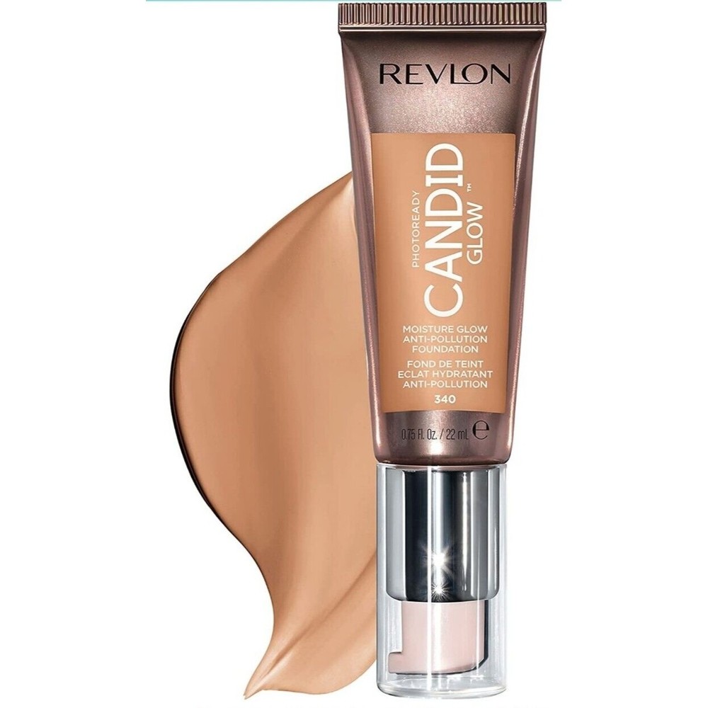 Revlon Photoready Candid Glow Moisture Anti-Pollution Foundation 0.75oz. # 340